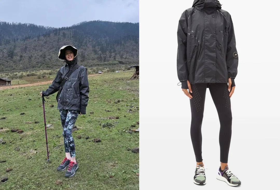 也爱穿“中产三宝”！“该省省该花花”瓦力游戏章泽天看展戴80万香奈儿耳环(图5)